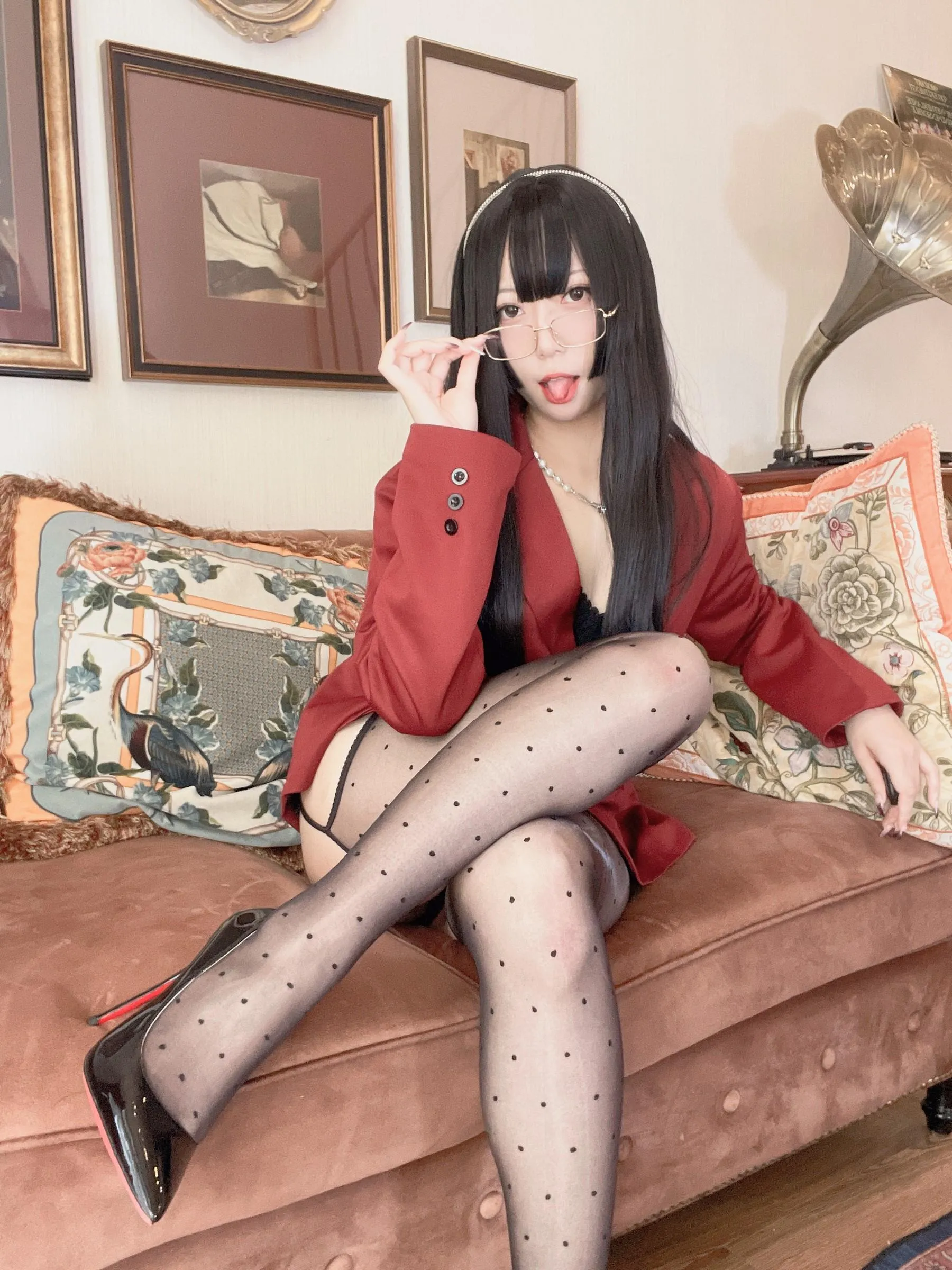 Money冷冷 – NO.35 红西装 [79P]插图